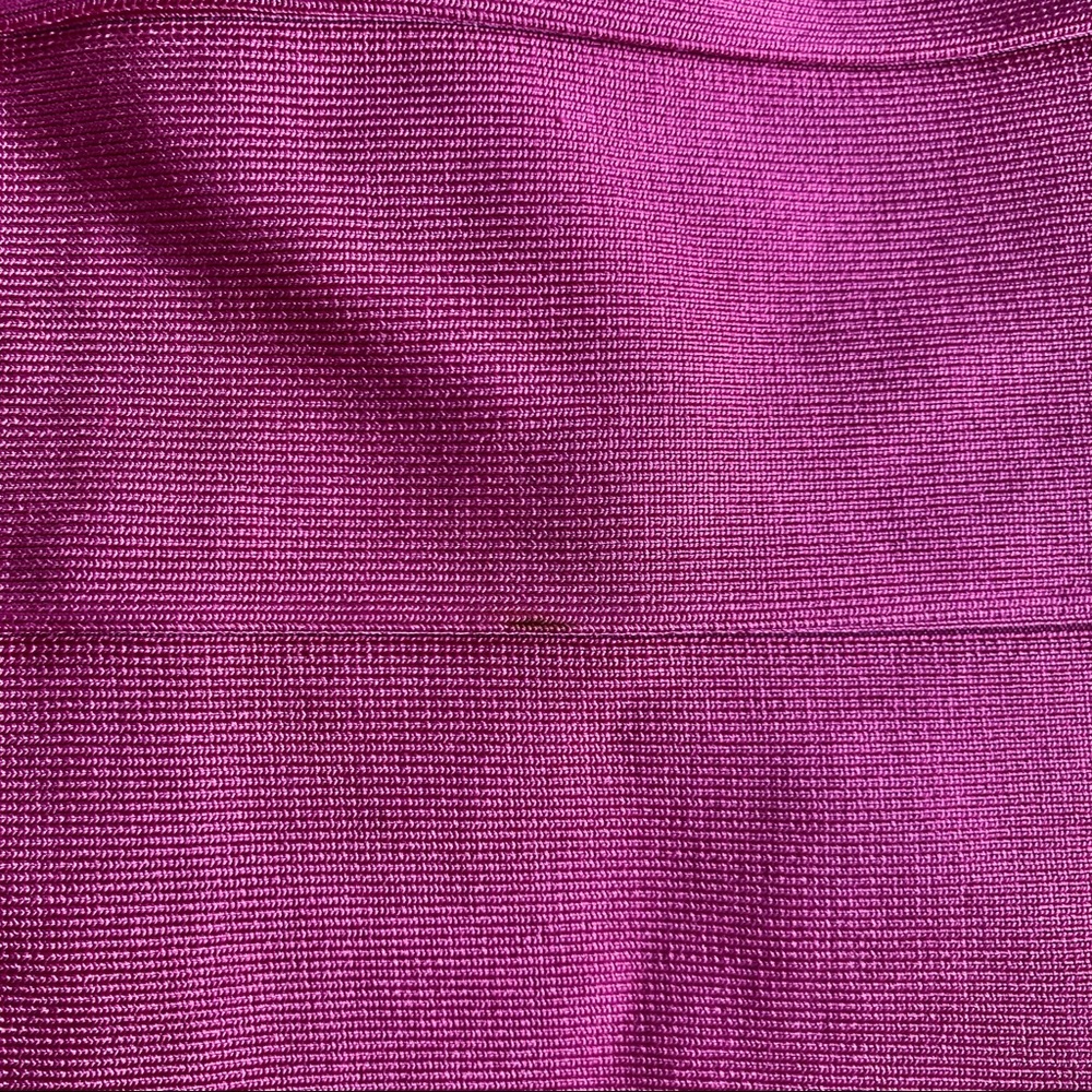 Hervé Léger Pink Color Block Dress - Picture 10 of 12